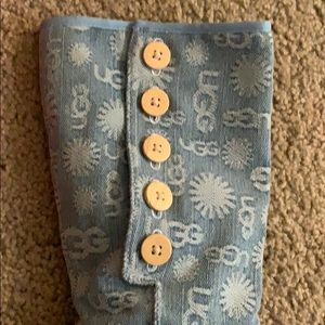 UGG Shoes - 💖UGG Denim LOGO Boots 💗 limited edition Size 6 UGG Shoes - 💖UGG Denim LOGO Boots 💗 limited edition Size 6